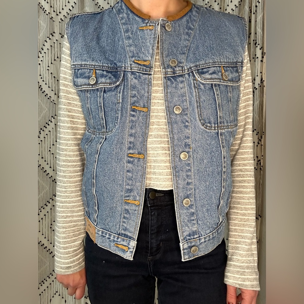 Gitano | Vintage Denim Vest - Picture 4 of 12